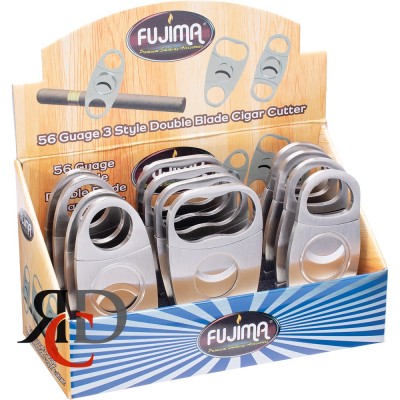 FUJIMA CIGAR CUTTER DOUBLE CUT BLADE 56 GAUGE (BOX OF 24) CUT53
